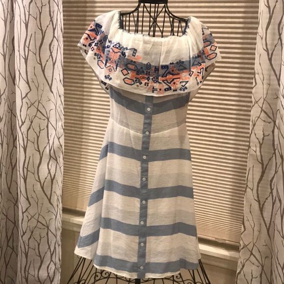 NWT SUGAR+L!PS Off Shoulder Summer Dress - Size M - Picture 7 of 8